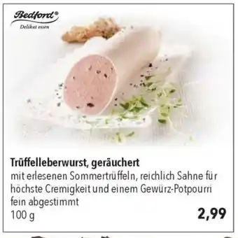 CITTI Markt Bedford Trüffelleberwurst, geräuchert Angebot