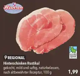 CITTI Markt Hansen Hinterschinken Rustikal Angebot