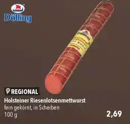 CITTI Markt Dölling Holsteiner Riesenlotsenmettwurst Angebot