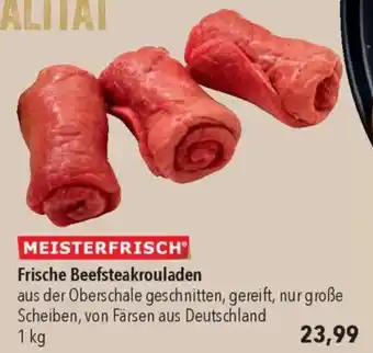 CITTI Markt MEISTERFRISCH Frische Beefsteakrouladen Angebot