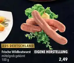 CITTI Markt Frische Wildbratwurst Angebot
