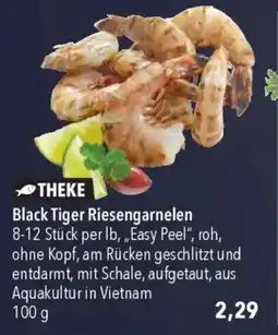 CITTI Markt Black Tiger Riesengarnelen Angebot