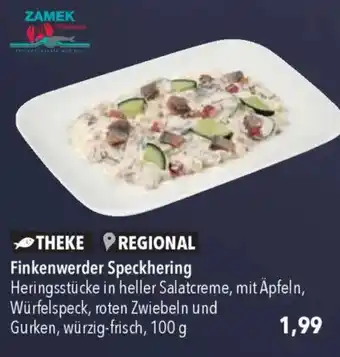 CITTI Markt Zamek Finkenwerder Speckhering Angebot