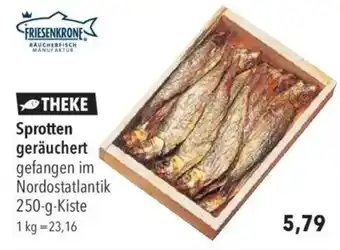 CITTI Markt FRIESENKRONE Sprotten geräuchert Angebot