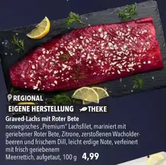 CITTI Markt Graved-Lachs mit Roter Bete Angebot