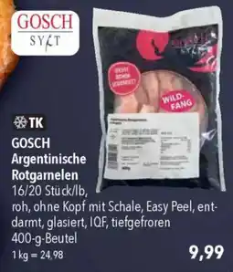 CITTI Markt GOSCH SYLT Argentinische Rotgarnelen Angebot