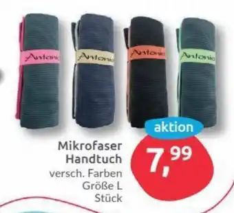 Budni Mikrofaser Handtuch Angebot