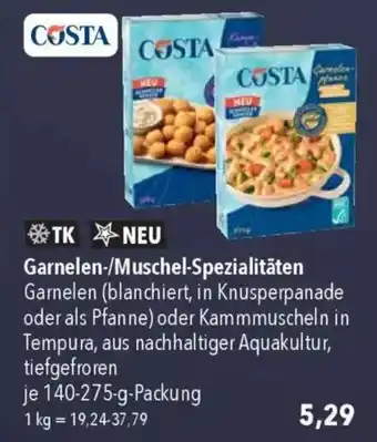 CITTI Markt COSTA Garnelen-/Muschel-Spezialitäten Angebot