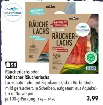 CITTI Markt deutschesee Räucherlachs oder Keltischer Räucherlachs Angebot