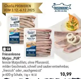 CITTI Markt Friesenkrone Matjes,,PUR" Angebot