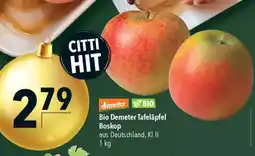 CITTI Markt Bio Demeter Tafeläpfel Boskop Angebot