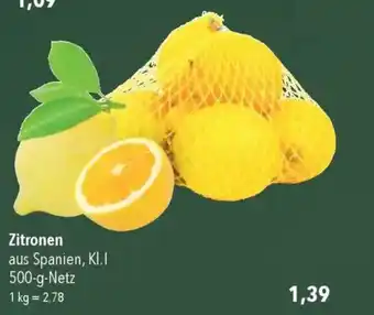 CITTI Markt Zitronen Angebot
