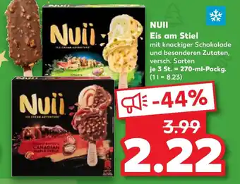 Kaufland NUII Eis am Stiel Angebot
