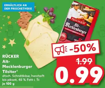 Kaufland RÜCKER Alt Mecklenburger Tilsiter Angebot