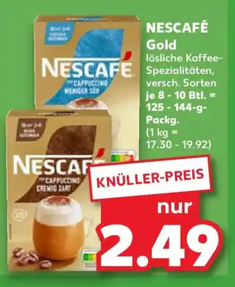 Kaufland NESCAFÉ Gold Angebot