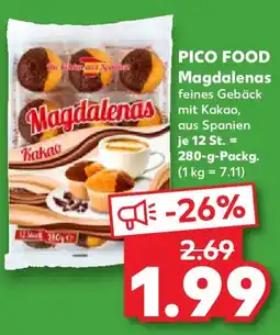Kaufland PICO FOOD Magdalenas Angebot