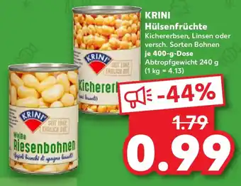 Kaufland KRINI Hülsenfrüchte Angebot