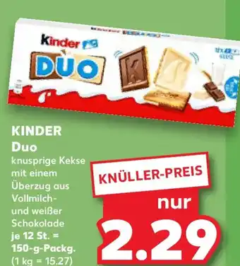 Kaufland KINDER Duo Angebot