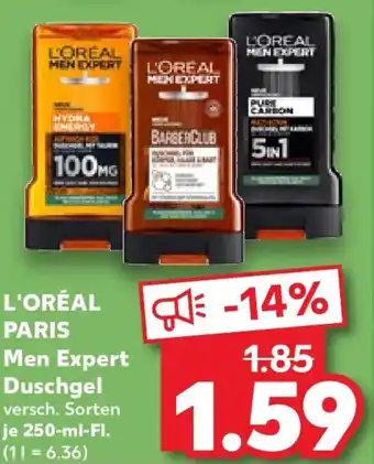 Kaufland L'ORÉAL PARIS Men Expert Duschgel Angebot