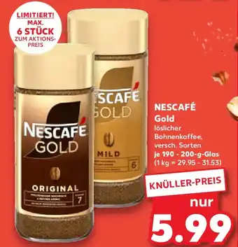 Kaufland NESCAFÉ Gold Angebot