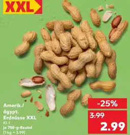 Kaufland Amerik./ ägypt. Erdnüsse XXL Angebot