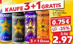 Kaufland ROCKSTAR Energy drink Angebot