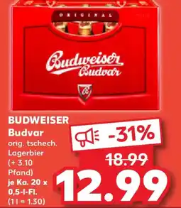 Kaufland BUDWEISER Budvar Angebot