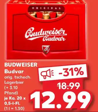 Kaufland BUDWEISER Budvar Angebot