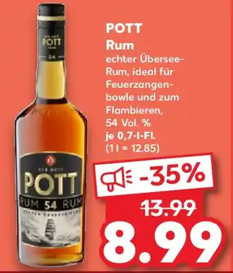 Kaufland POTT Rum Angebot