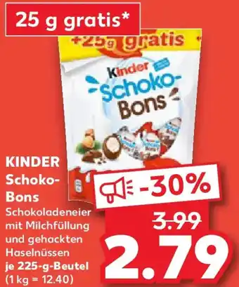 Kaufland KINDER Schoko Bons Angebot