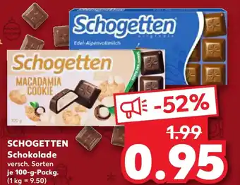 Kaufland SCHOGETTEN Schokolade Angebot
