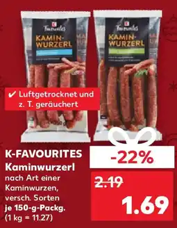 Kaufland K-FAVOURITES Kaminwurzerl Angebot