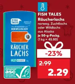 Kaufland FISH TALES Räucherlachs Angebot