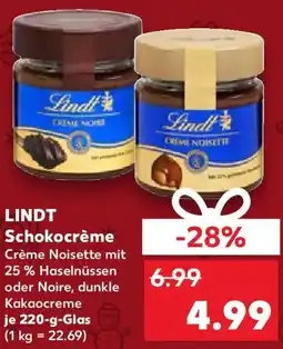 Kaufland LINDT Schokocrème Angebot