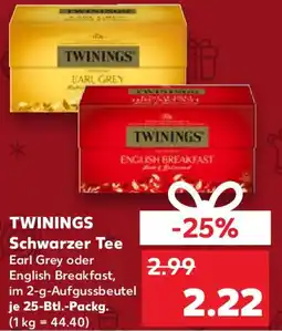 Kaufland TWININGS Schwarzer Tee Angebot