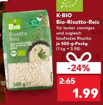 Kaufland K-BIO Bio Risotto Reis Angebot