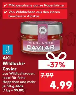 Kaufland AKI Wildlachs Caviar Angebot