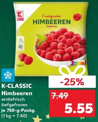 Kaufland K-CLASSIC Himbeeren Angebot