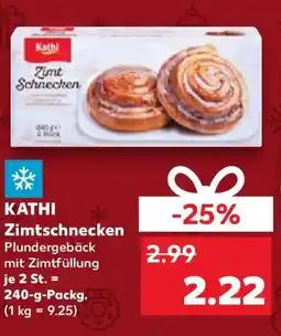 Kaufland KATHI Zimtschnecken Angebot