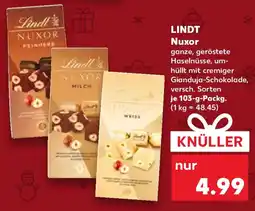 Kaufland LINDT Nuxor Angebot