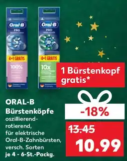 Kaufland ORAL-B Bürstenköpfe Angebot