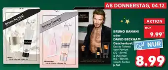 Kaufland BRUNO BANANI oder DAVID BECKHAM Geschenkset Angebot