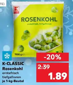Kaufland K-CLASSIC Rosenkohl Angebot