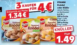 Kaufland Pfanni knödel oder klöße Angebot