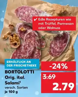 Kaufland BORTOLOTTI Orig. ital. Salami Angebot