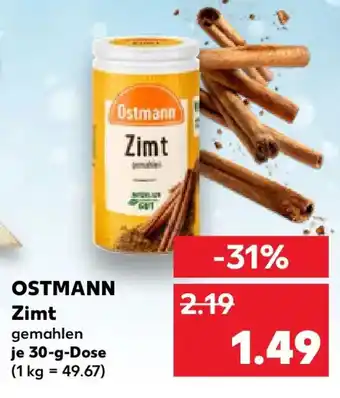 Kaufland OSTMANN Zimt Angebot