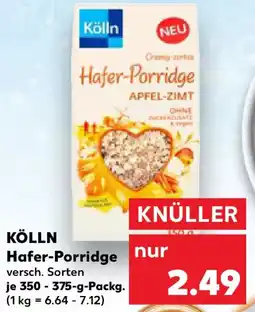 Kaufland KÖLLN Hafer Porridge Angebot