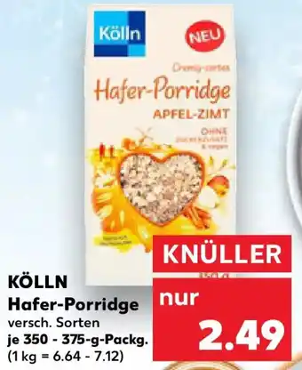 Kaufland KÖLLN Hafer Porridge Angebot