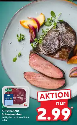 Kaufland K-PURLAND Schweineleber Angebot