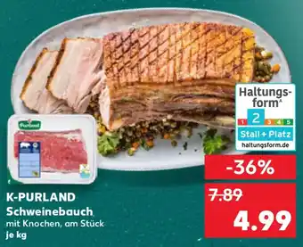 Kaufland K-PURLAND Schweinebauch Angebot